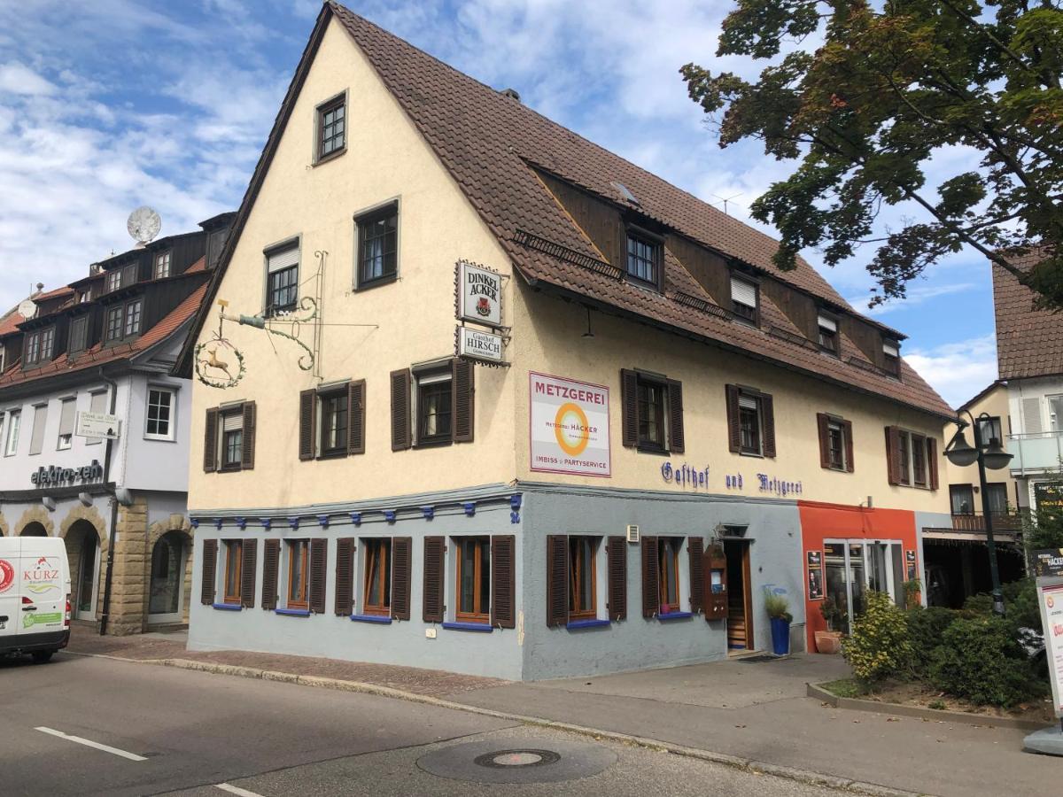 Gasthof Zum Hirsch Sachsenheim Eksteriør billede